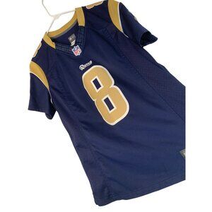 Nike NFL LA Rams #8 Bradford On Field Womens Jersey Navy Size M EUC